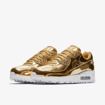 Фото Кроссовки женские Nike AIR MAX 90 SP METALLIC CQ6639-700