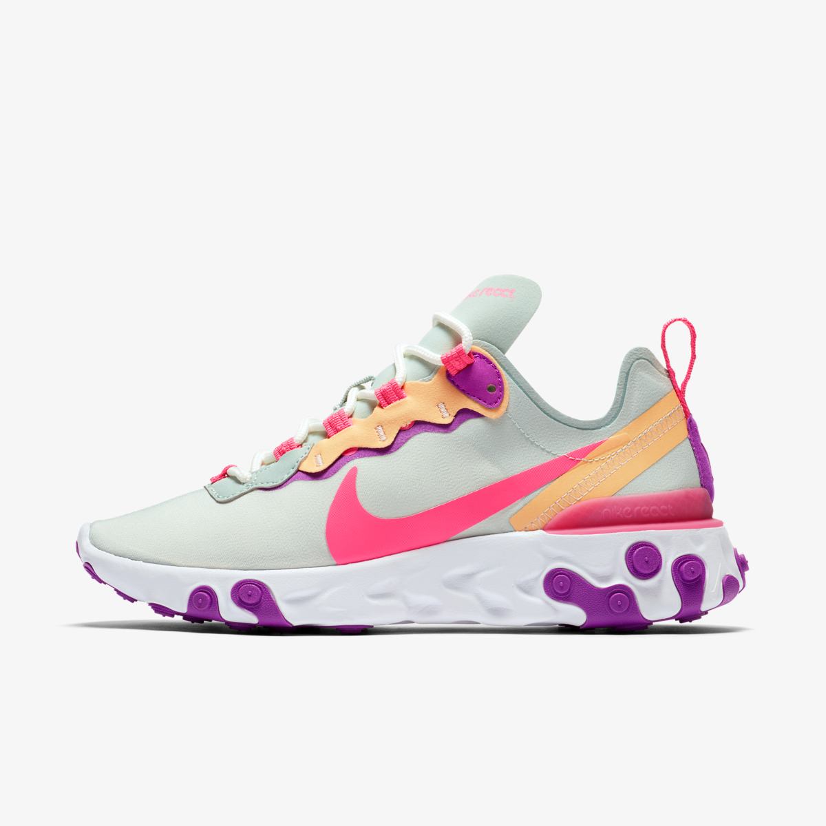 Кроссовки женские Nike REACT ELEMENT 55 BQ2728-303 - фото 2