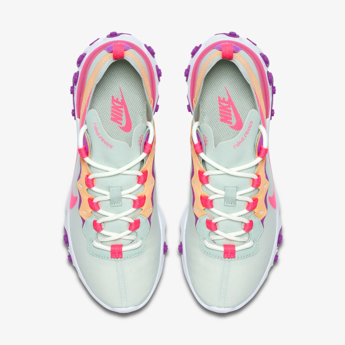 Кроссовки женские Nike REACT ELEMENT 55 BQ2728-303 - фото 4