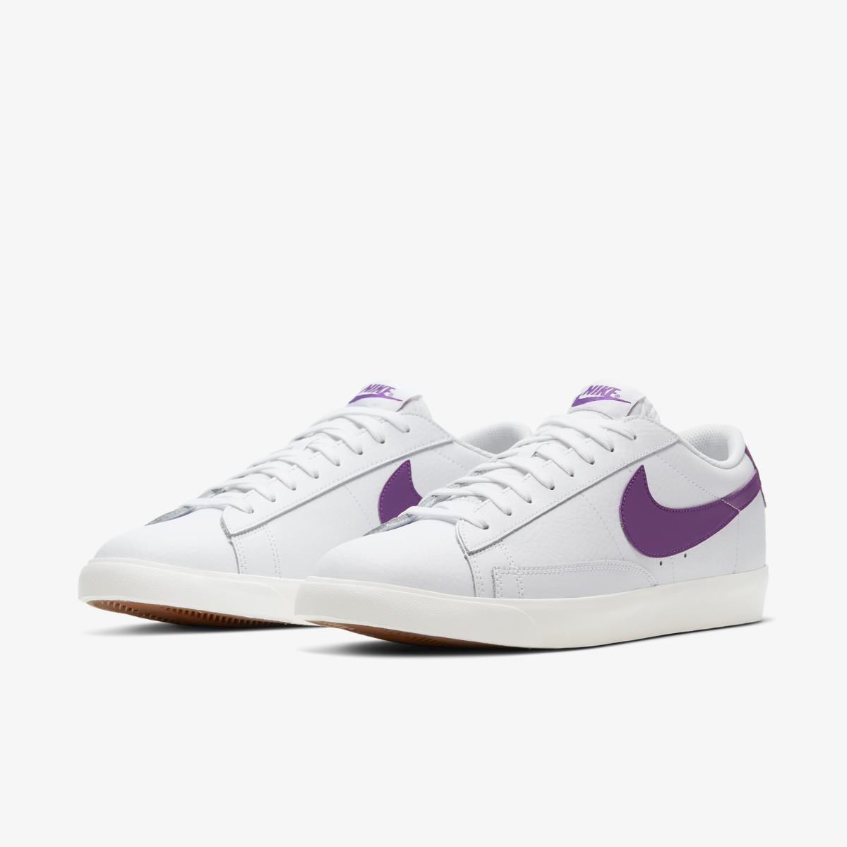 Мужские кроссовки Nike BLAZER LOW LEATHER CI6377-103 - фото 1