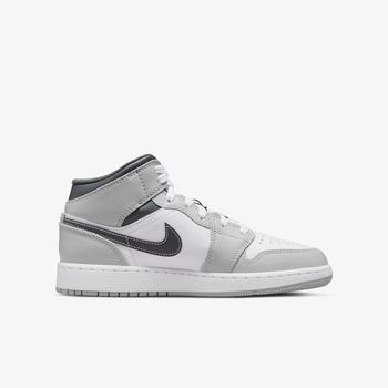 Фото Детские кроссовки Nike AIR JORDAN 1 MID (GS) 554725-078