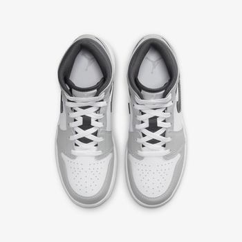 Фото Детские кроссовки Nike AIR JORDAN 1 MID (GS) 554725-078
