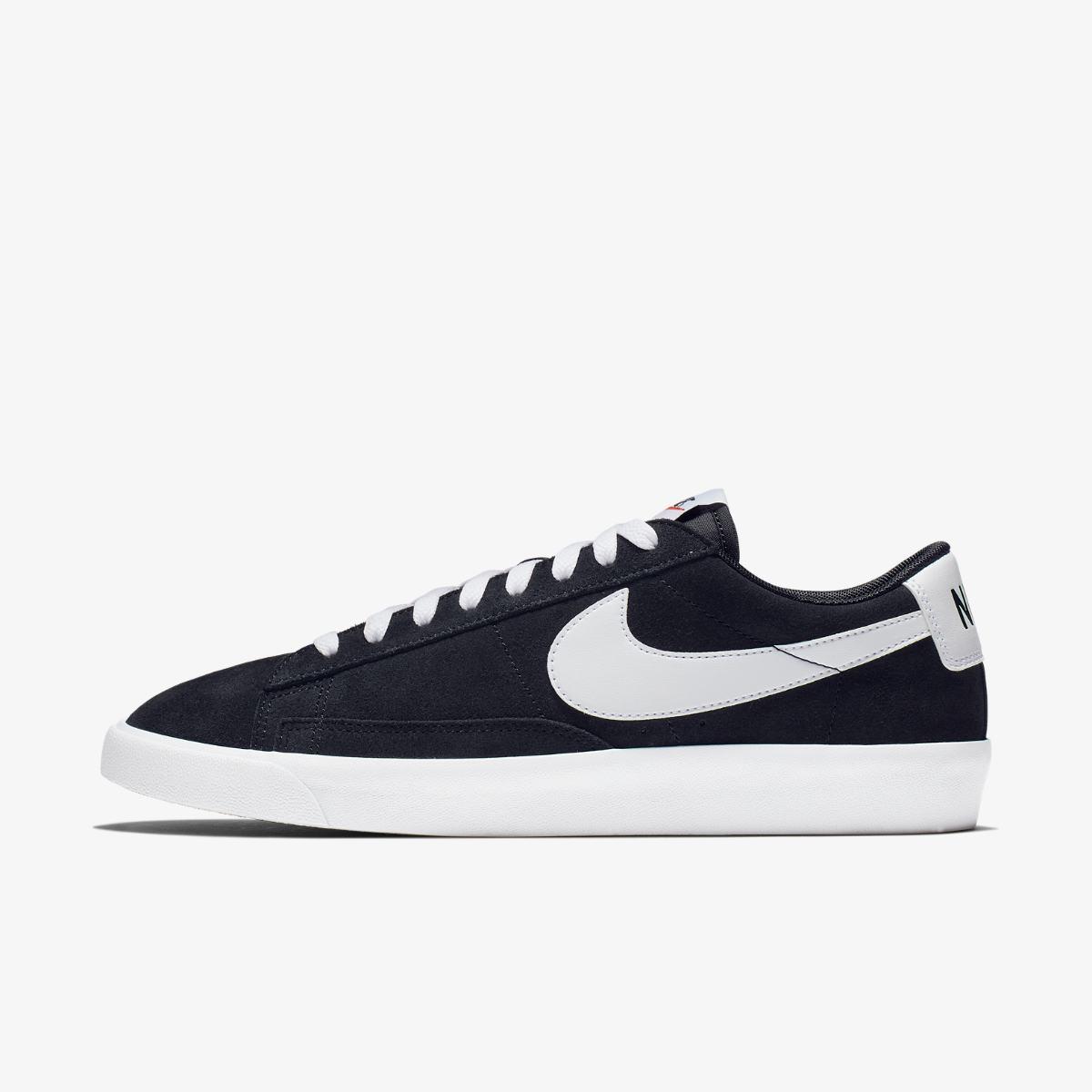 Мужские кроссовки Nike BLAZER LOW PRM VNTG SUEDE 538402-004 - фото 2