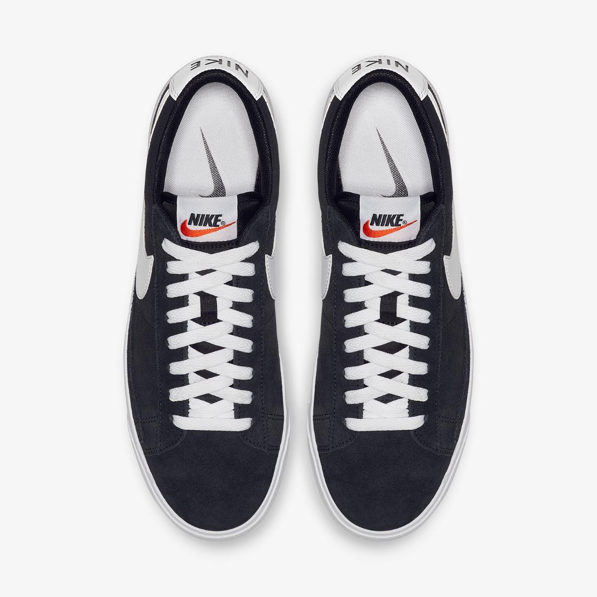 Мужские кроссовки Nike BLAZER LOW PRM VNTG SUEDE 538402-004 - фото 5
