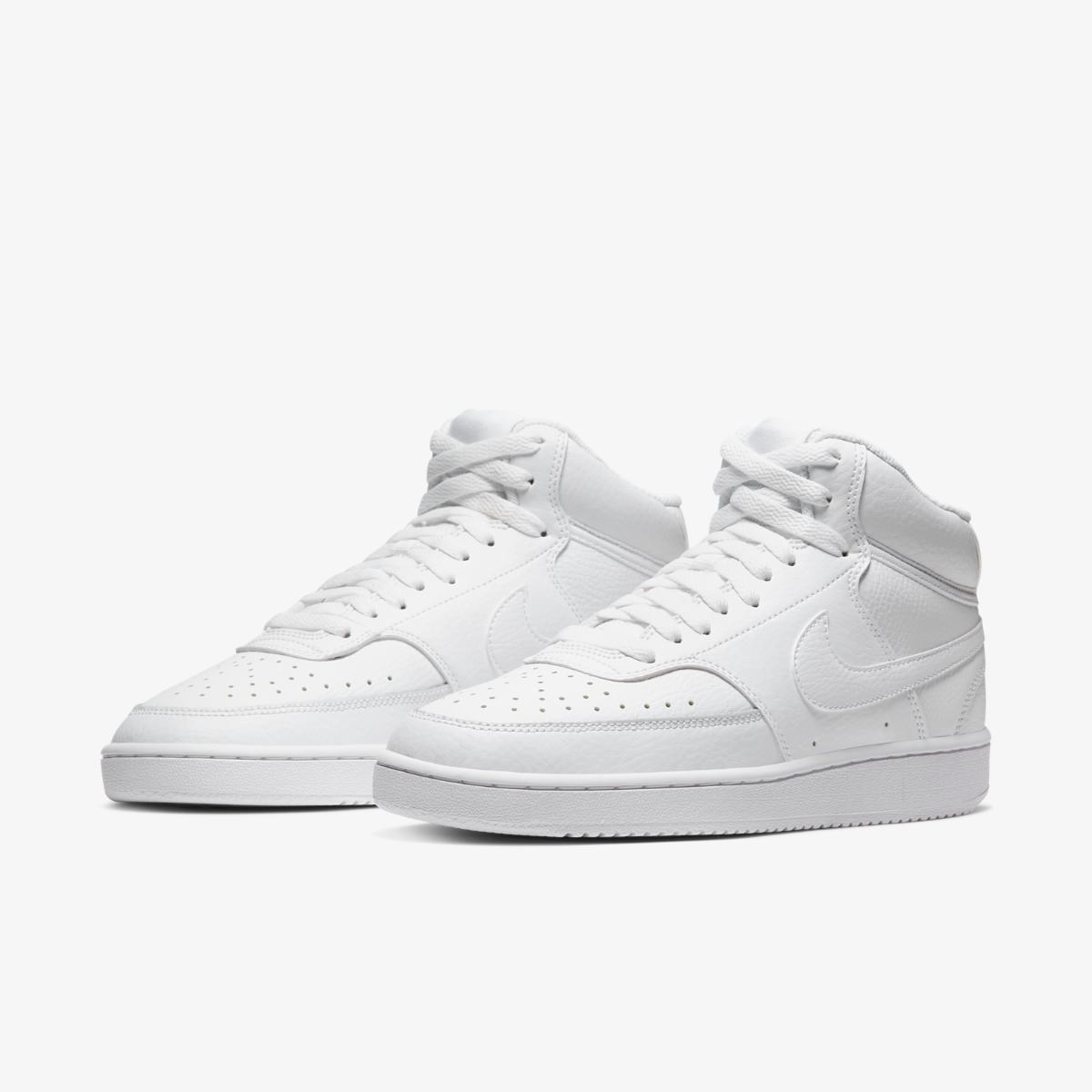 Женские кроссовки Nike Court Vision Mid CD5436-100 - фото 1