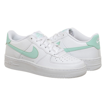 Фото Кроссовки женские Nike Air Force 1 (Gs) White Mint (CT3839-105)