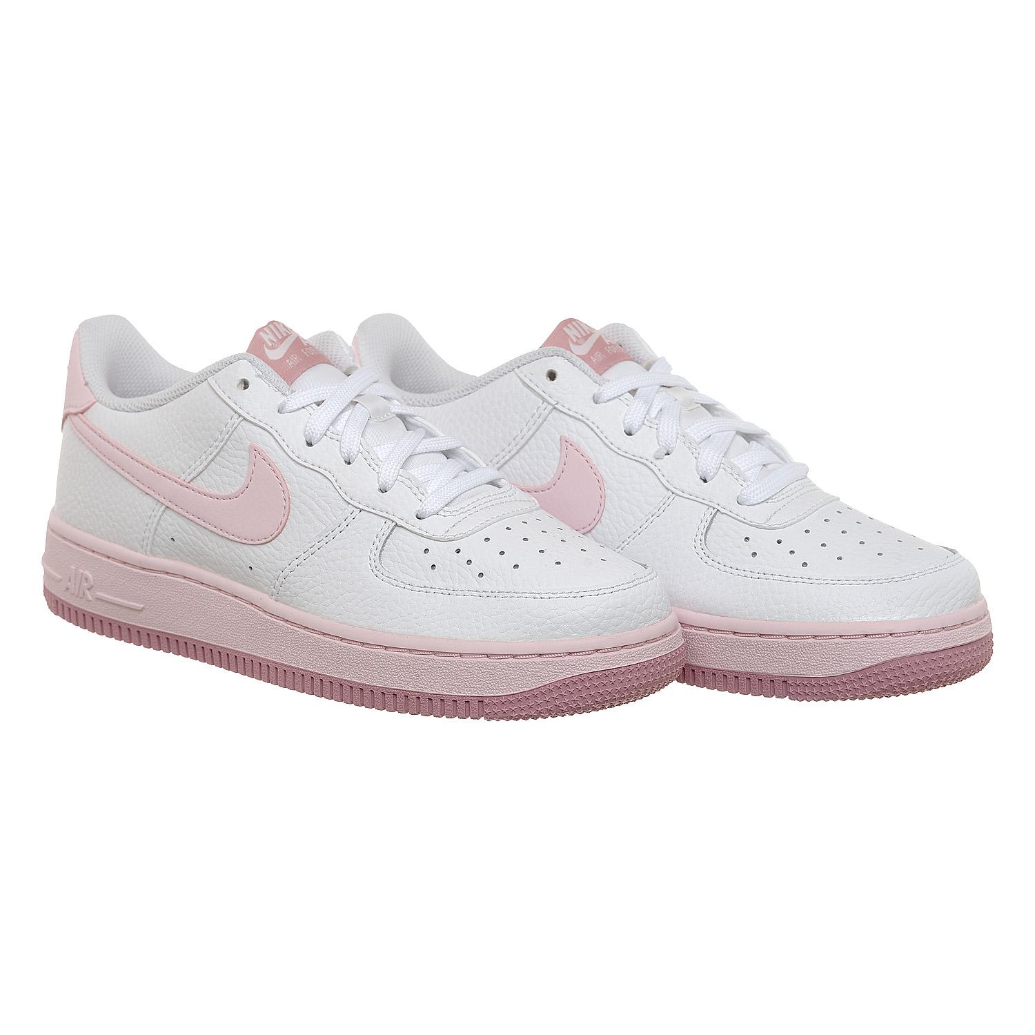 Кроссовки женские Nike Air Force 1 Gs Elemental Pink (CT3839-107) - фото 5