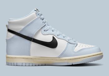 Фото Кроссовки женские Nike Dunk High Aluminum (Gs) (DB2179-110)