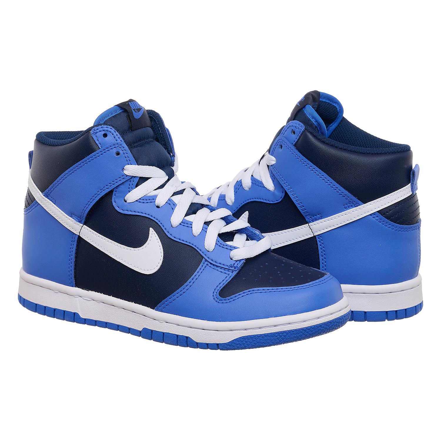 Кроссовки женские Nike Dunk High Gs 'Obsidian' (DB2179-400) - фото 1