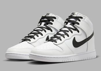 Фото Кроссовки мужские Nike Dunk High Reverse Panda (DJ6189-101)