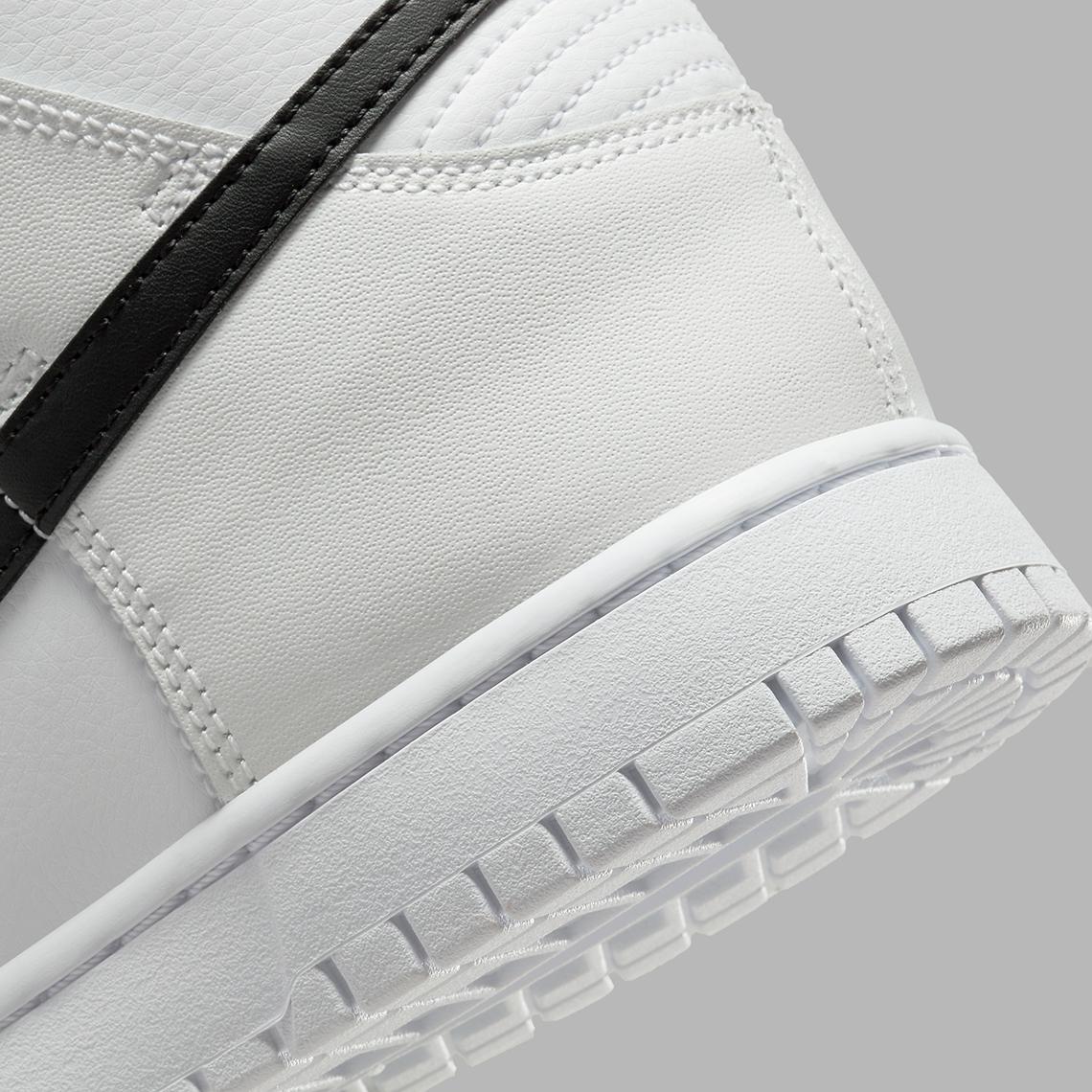 Кроссовки мужские Nike Dunk High Reverse Panda (DJ6189-101) - фото 8