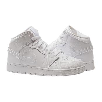 Фото Кроссовки женские Nike Jordan Air  1 Mid(Gs) (554725-130)