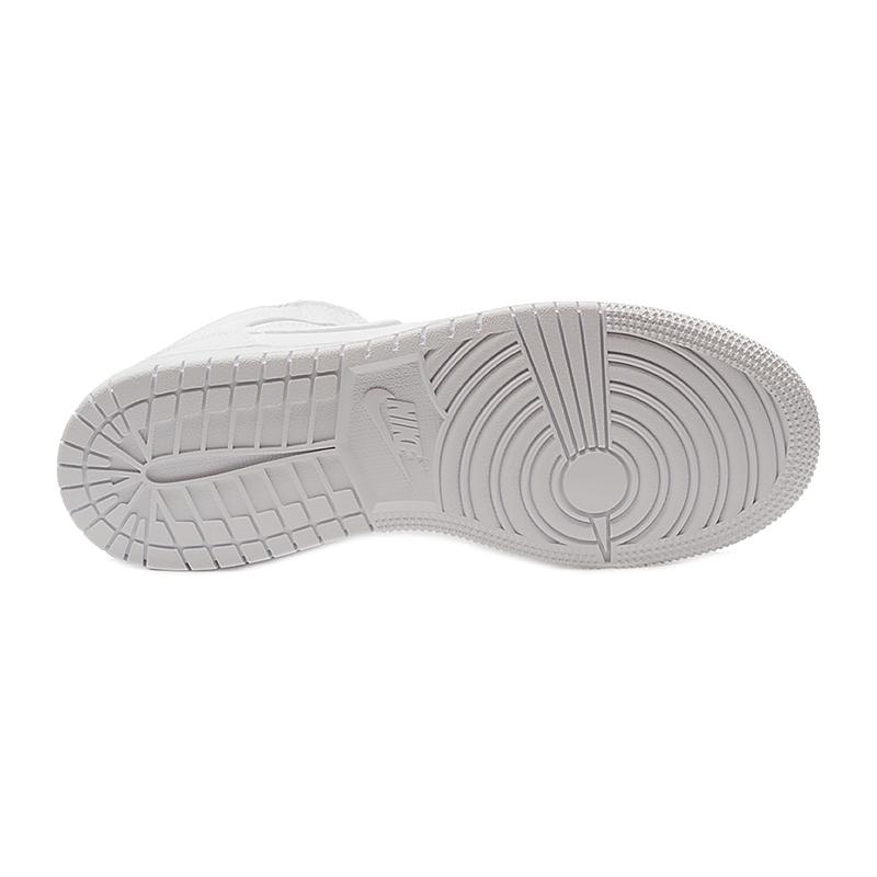 Кроссовки женские Nike Jordan Air  1 Mid(Gs) (554725-130) - фото 4
