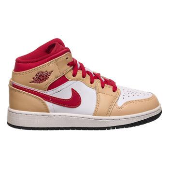 Фото Кроссовки женские Nike Jordan 0 Mid Light Cardinal Curry (Gs) (554725-201)