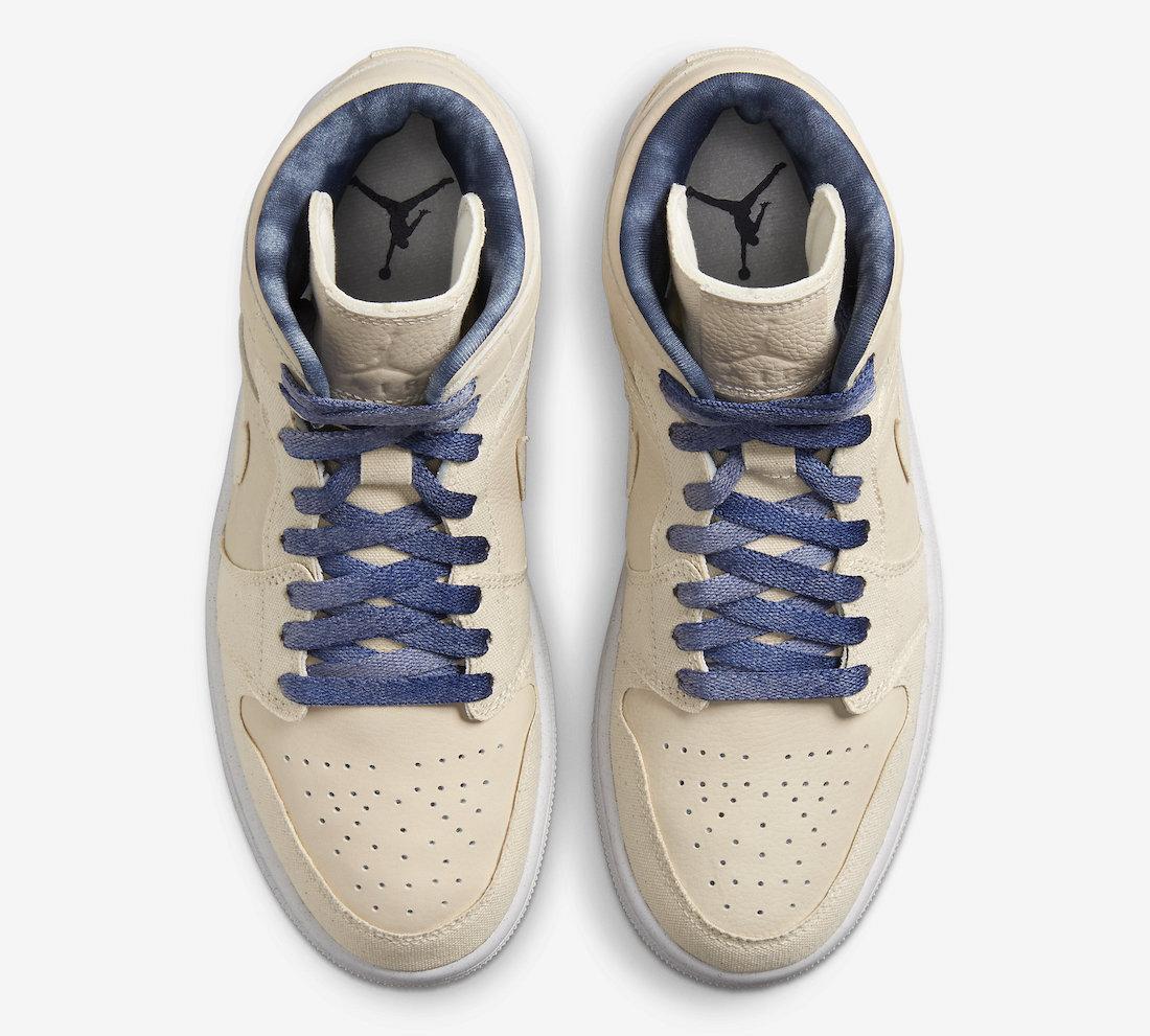 Кроссовки женские Nike Jordan Mid “Sanddrift” Releases (DM9126-104) - фото 4