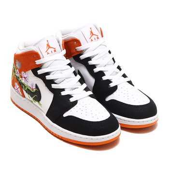 Фото Кроссовки женские Nike Jordan Air 1 Mid Se (Gs) (DQ8390-100)