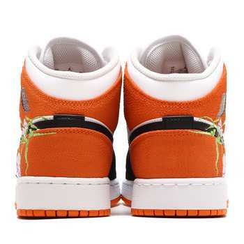 Фото Кроссовки женские Nike Jordan Air 1 Mid Se (Gs) (DQ8390-100)