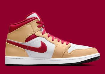 Фото Кроссовки мужские Nike Jordan Jordan 1 Mid (554724-201)