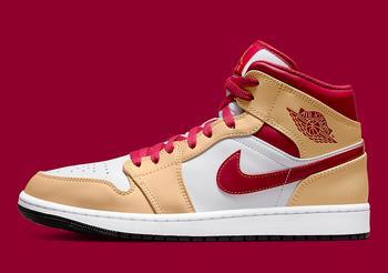 Фото Кроссовки мужские Nike Jordan Jordan 1 Mid (554724-201)