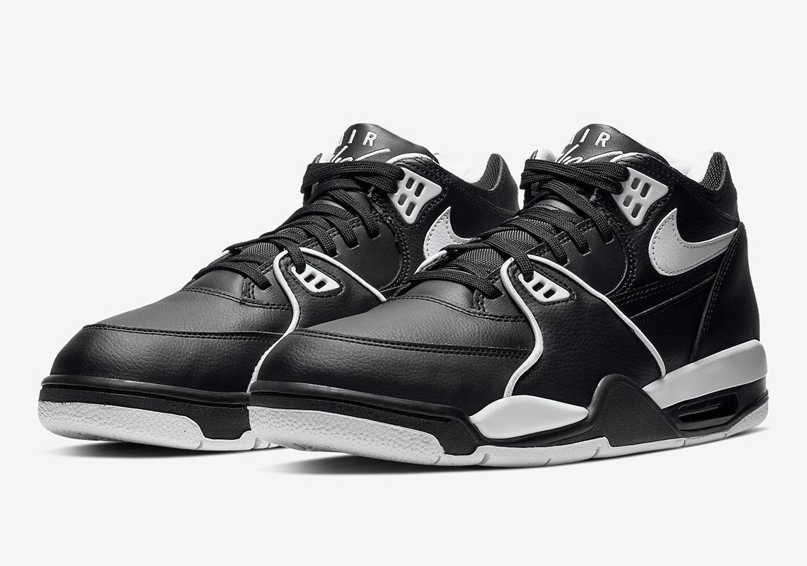 Кроссовки мужские Nike Air Flight 89 Black White (2019) (CU4833-015) - фото 1