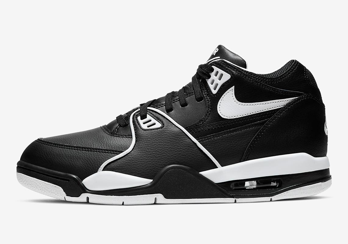 Кроссовки мужские Nike Air Flight 89 Black White (2019) (CU4833-015) - фото 3