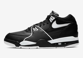 Фото Кроссовки мужские Nike Air Flight 89 Black White (2019) (CU4833-015)