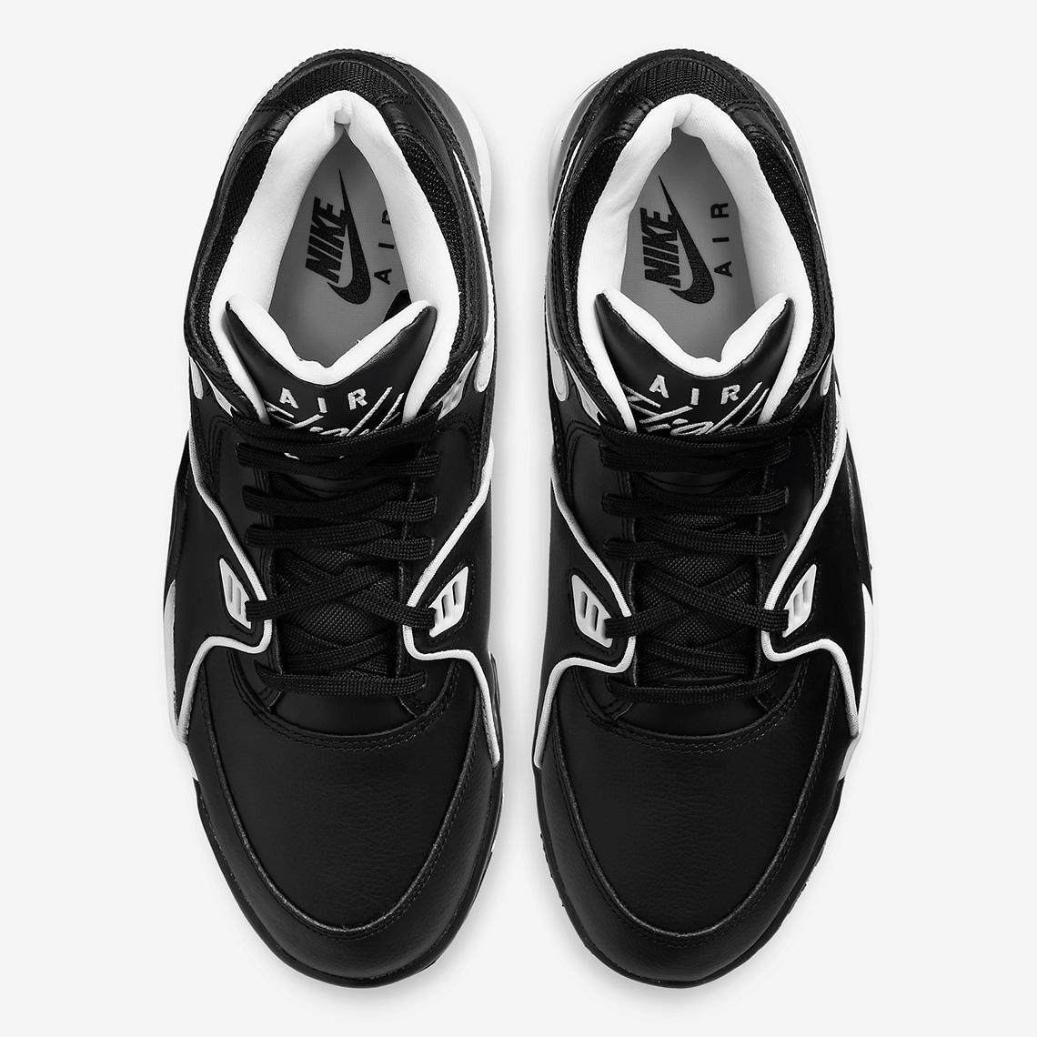 Кроссовки мужские Nike Air Flight 89 Black White (2019) (CU4833-015) - фото 4