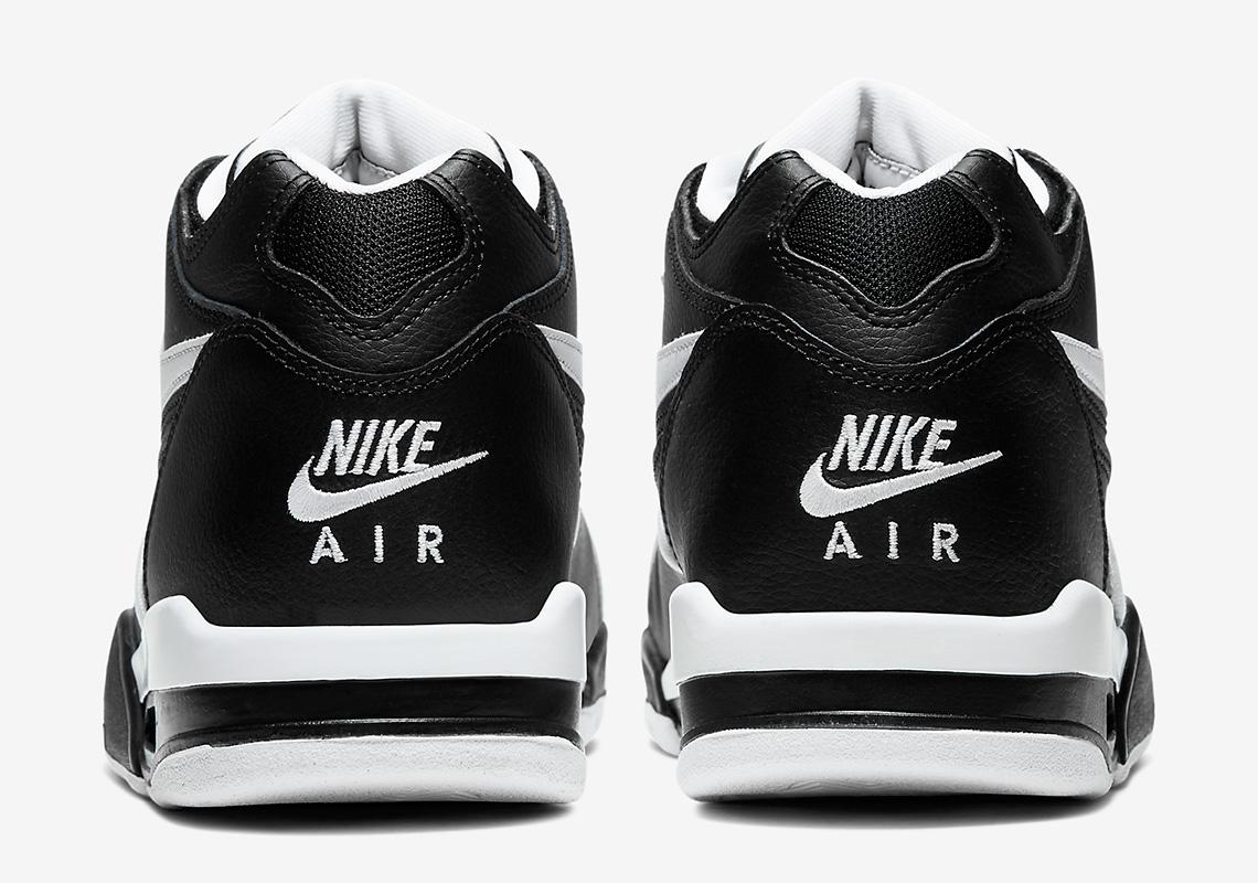 Кроссовки мужские Nike Air Flight 89 Black White (2019) (CU4833-015) - фото 5